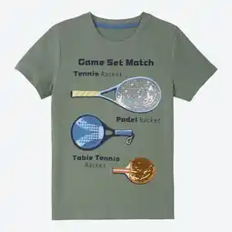 NKD Kinder-Jungen-T-Shirt mit Tennis-Motiv Angebot
