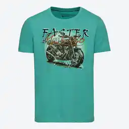 NKD Herren-T-Shirt mit Motorrad-Motiv Angebot