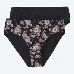 NKD Damen-Rioslip mit hohem Baumwollanteil, 2er-Pack Angebot