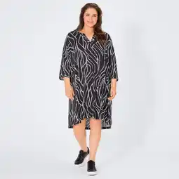 NKD Damen-Kleid mit All-Over-Print, große Größen Angebot