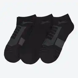 NKD Slazenger Herren-Sportsneaker-Socken mit Belüftungszone, 3er-Pack Angebot