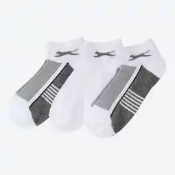 NKD Slazenger Damen-Sportsneaker-Socken mit Belüftungszone, 3er-Pack Angebot