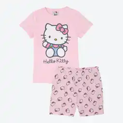 NKD Hello Kitty Kinder-Mädchen-Shorty aus Baumwolle, 2-teilig Angebot