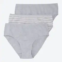 NKD Damen-Rioslip mit hohem Baumwollanteil, 3er-Pack Angebot