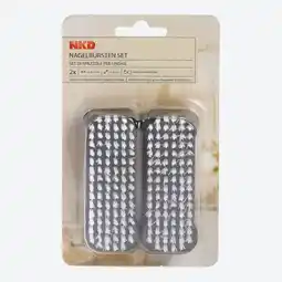 NKD Nagelbürsten-Set, 2-teilig Angebot