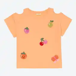NKD Kinder-Mädchen-T-Shirt mit Cut-Out an den Schultern Angebot