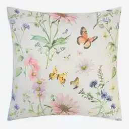 NKD Kissenhülle mit Blumen-Muster, ca. 40x40 cm Angebot