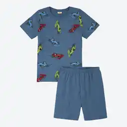 NKD Kinder-Jungen-Shorty mit Rennwagen-Motiv, 2-teilig Angebot