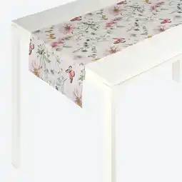 NKD Tischläufer mit Blumen-Muster, ca. 40x140 cm Angebot