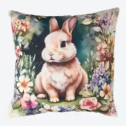 NKD Kissenhülle mit Hasen-Aufdruck, ca. 40x40 cm Angebot