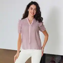 NKD Damen-Bluse mit V-Ausschnitt Angebot