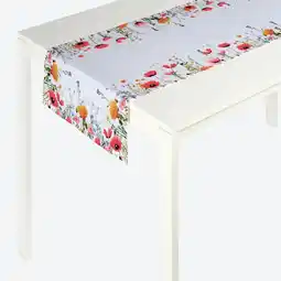 NKD Tischläufer mit Mohnblumen-Motiv, ca. 40x140 cm Angebot