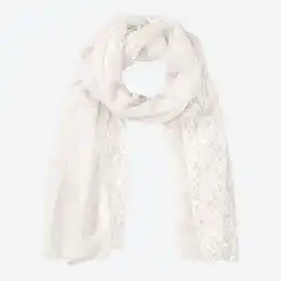 NKD Damen-Tuch mit Spitzenborte, ca. 90x180 cm Angebot