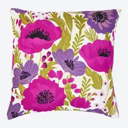 NKD Dekokissen mit Blumendruck, ca. 45x45 cm Angebot