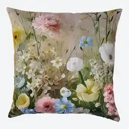 NKD Kissenhülle mit 3D-Druck in verschiedenen Designs, ca. 40x40 cm Angebot