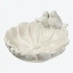 NKD Vogeltränke aus Zement, ca. 25x22,5x10 cm Angebot