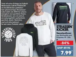 Kaufland STRASSEN KICKER. Sweatpullover Angebot