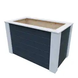 toom Baumarkt Kiehn-Holz Hochbeet Fichtenholz anthrazit 115 x 70 x 65 cm Angebot