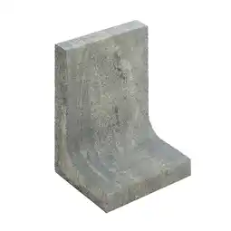 toom Baumarkt Diephaus L-Stein Mini Beton weiß/schwarz 35 x 25 x 20 x 5 cm Angebot