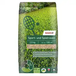 toom Baumarkt toom Sport- und Spielrasensaat 2,5 kg für ca. 100 m² Angebot
