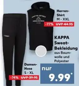 Kaufland KAPPA Sweat- Bekleidung Angebot