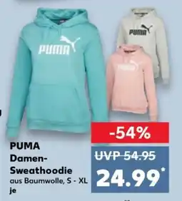 Kaufland PUMA Damen- Sweathoodie Angebot