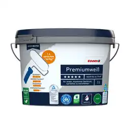 toom Baumarkt toom Premiumweiß matt 1 l Angebot