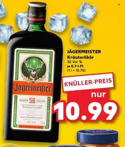 Kaufland JÄGERMEISTER Kräuterlikör Angebot