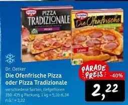 KONSUM Dr. Oetker Die Ofenfrische Pizza oder Pizza Tradizionale Angebot