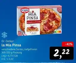 KONSUM Dr. Oetker La Mia Pinsa Angebot