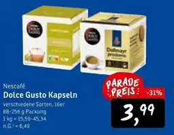 KONSUM Nescafé Dolce Gusto Kapseln Angebot