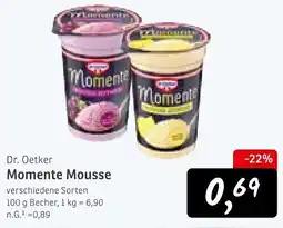 KONSUM Dr. Oetker Momente Mousse Angebot