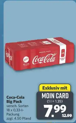 Combi Coca-cola big pack Angebot