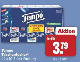 Combi Tempo taschentücher Angebot