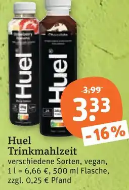 tegut Huel trinkmahlzeit Angebot