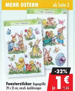 Mäc Geiz Fenstersticker Angebot
