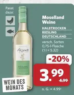 Combi Moselland halbtrocken riesling deutschland Angebot