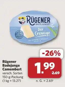 Combi Rügener badejunge camembert Angebot