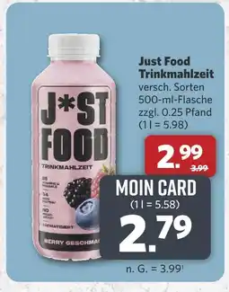 Combi Just food trinkmahlzeit Angebot