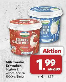 Combi Milchwerke schwaben erdbeer joghurt mild Angebot