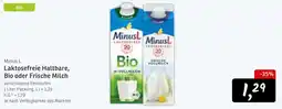 KONSUM Minus L Laktosefreie Haltbare, Bio oder Frische Milch Angebot