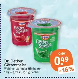 tegut Dr. oetker götterspeise waldmeister Angebot