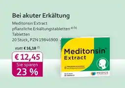Mea Meditonsin extract Angebot
