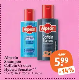 tegut Alpecin coffein c1 Angebot