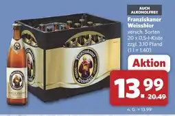 Combi Franziskaner weissbier Angebot