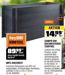 OBI WPC-HOCHBEET Angebot