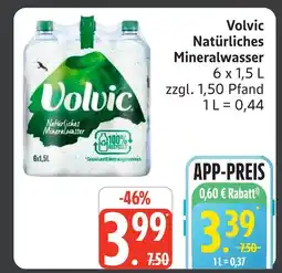 Marktkauf Volvic natürliches mineralwasser Angebot