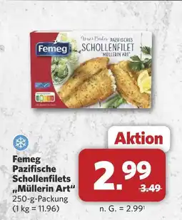 Combi Femeg pazifische schollenfilets „müllerin art“ Angebot