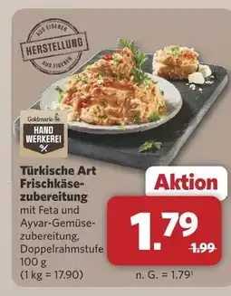 Combi Goldmarie türkische art frischkäsezubereitung Angebot