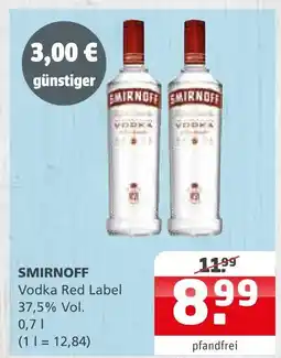 Getränke Quelle Smirnoff vodka red label Angebot